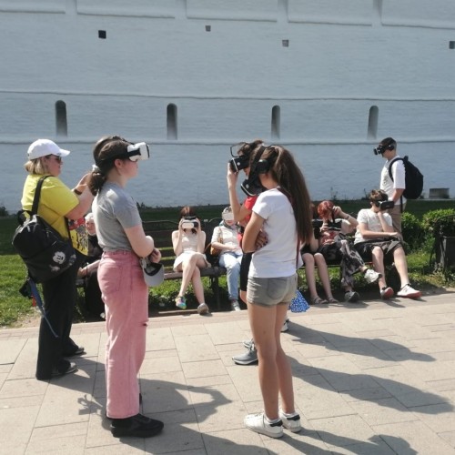 В VR-очках — в прошлое Сергиева Посада