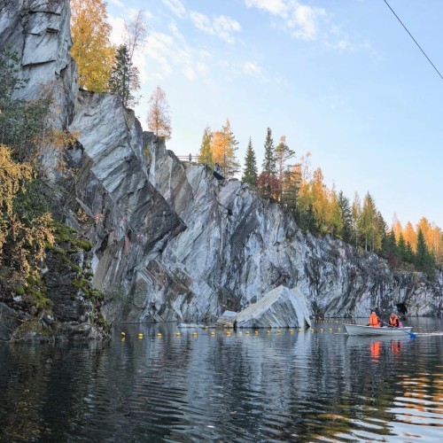 Карелия из Санкт-Петербурга: водопады, Рускеала и тот самый ретропоезд