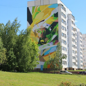 Выкса — город Железной Розы и стрит-арта (на вашем авто)