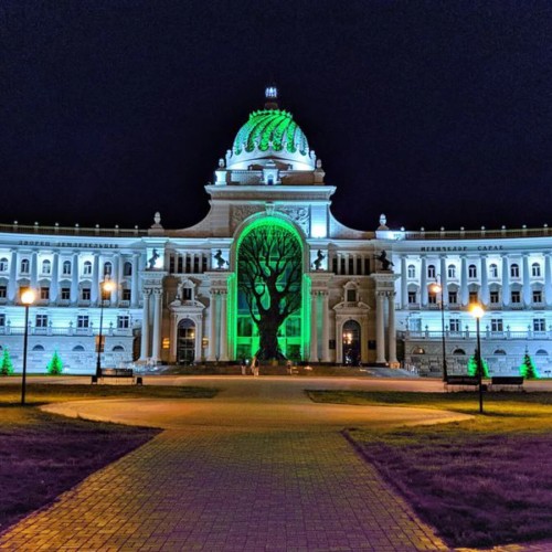 Огни ночной Казани