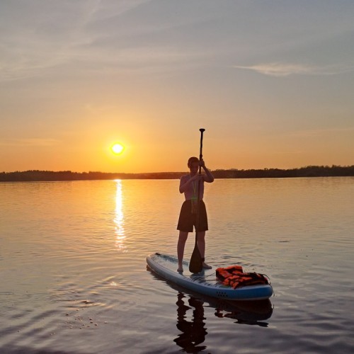 Сап-прогулка по озеру Лахтинский Разлив