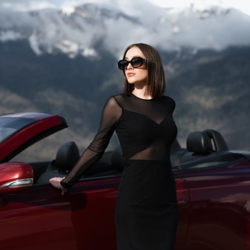Фотопутешествие в Абхазию на кабриолете Lexus