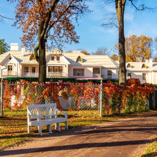 Неизведанный Петергоф: Царицын и Ольгин павильоны + фонтаны