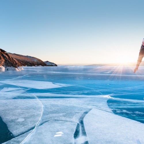 Увлекательный тур на хрустальный Байкал с комфортом: катание на коньках, Ольхон, Огой и Хобой