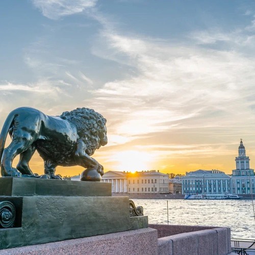 Обзорная автобусная экскурсия и прогулка по Петропавловской крепости