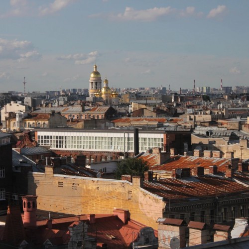 Тихий центр Петербурга: пешеходная экскурсия + подъём на крышу