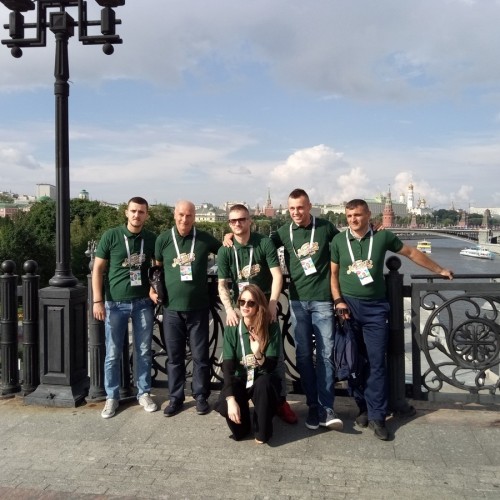 Москва с высоты колокольни храма Христа Спасителя