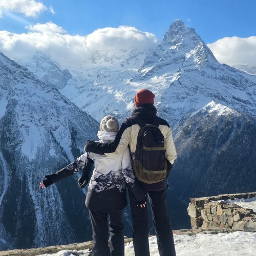 Перезагрузка на Кавказе: Архыз и Домбай, купание в термах и лучшие горные пейзажи