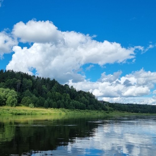 Течёт река Волга: лёгкий сплав на байдарках (всё включено)