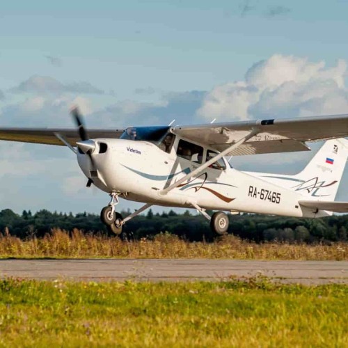 Полёт над Петергофом на самолёте!