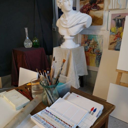 Картина маслом в Петербурге — за одно занятие