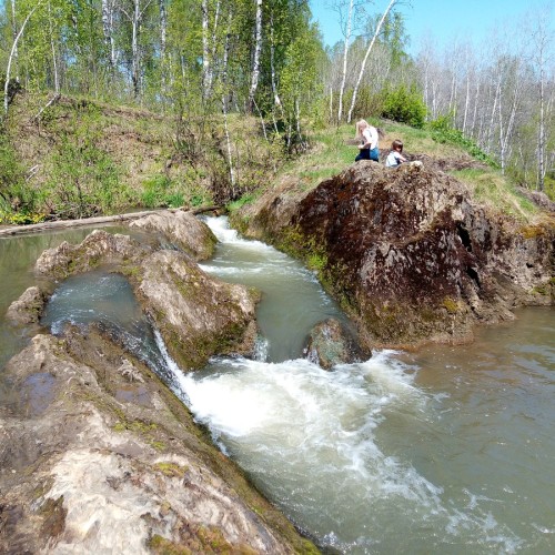 Водопады и скалы Новосибирской области