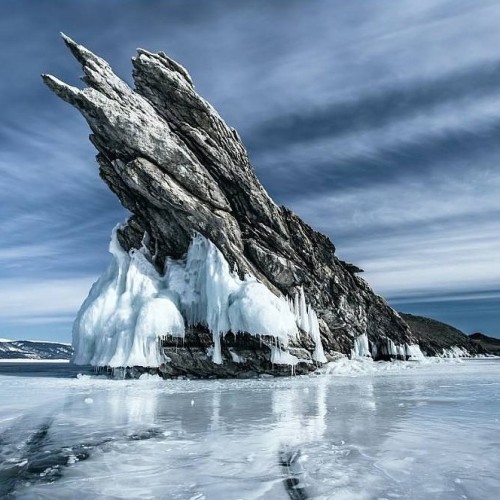 По Ольхону на внедорожниках: индивидуальное путешествие в зимнюю сказку Байкала