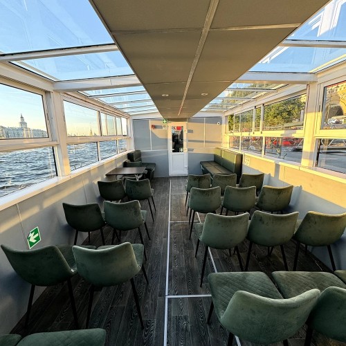 Прогулка с аудиогидом на теплоходе «5 островов Петербурга»