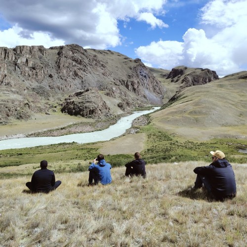 Треккинг по хребту над долиной Катуни