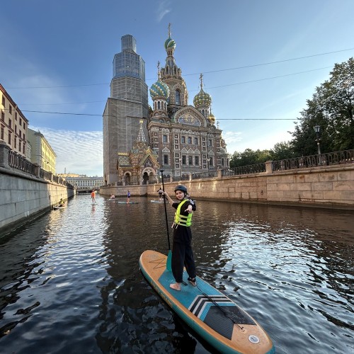 Сап‐променад по рекам и каналам Петербурга