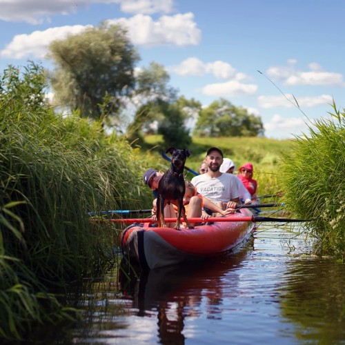Экспресс-перезагрузка на реке Угре: сплав на байдарках