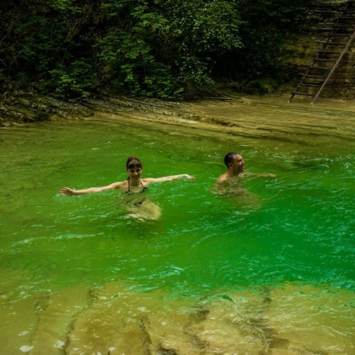 Запах разнотравья и никого вокруг: поход с рюкзаками по долине реки Пшада (всё включено)