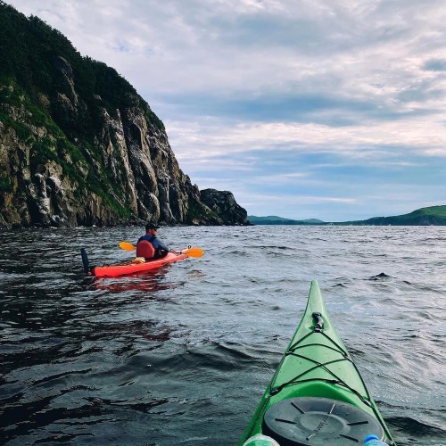 Прогулка на каяках по Японскому морю
