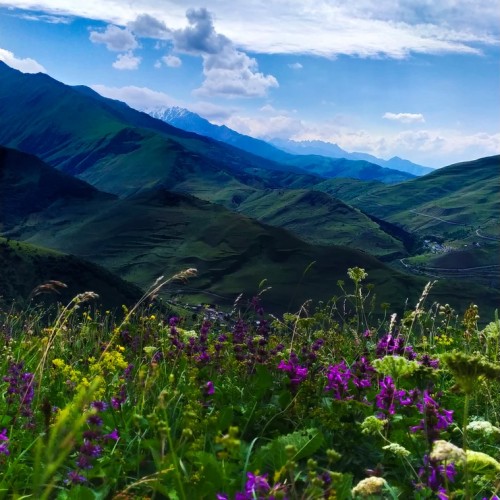 На джипе по горным перевалам Северной Осетии