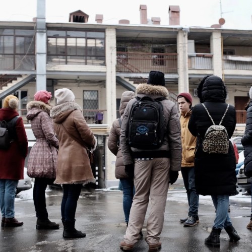 Дворы, парадные и доходные дома Москвы