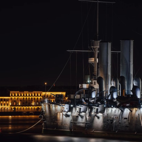 Петербург после заката и разводные мосты