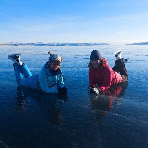 Активный тур на зимний Байкал: катание на снегоходе, хивусе и коньках и подлёдная рыбалка
