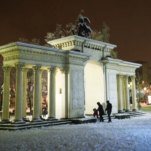 Фотопрогулка по зимнему Краснодару