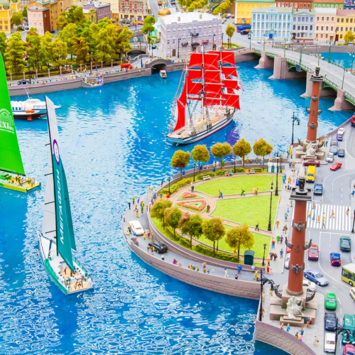 Вся Россия в миниатюре + метро Петербурга