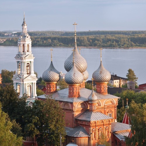 Кострома: прогулка по центру и подъём на колокольню