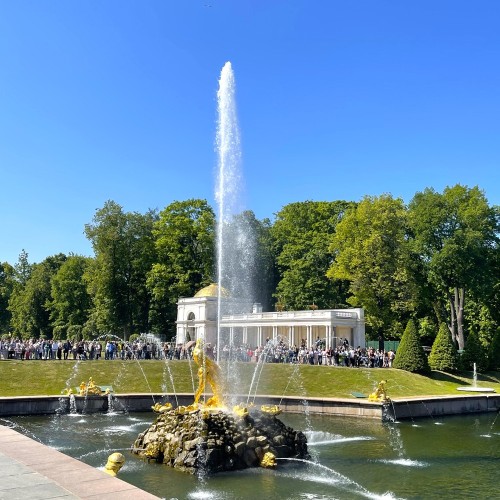 К фонтанам Петергофа — на комфортабельном автомобиле с личным гидом