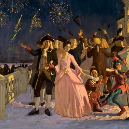 Новогодняя прогулка по Петербургу