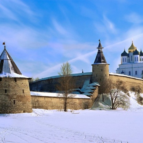 Псков древний и современный