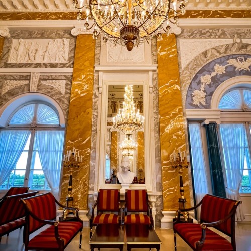 Константиновский дворец в Стрельне (из Петербурга)