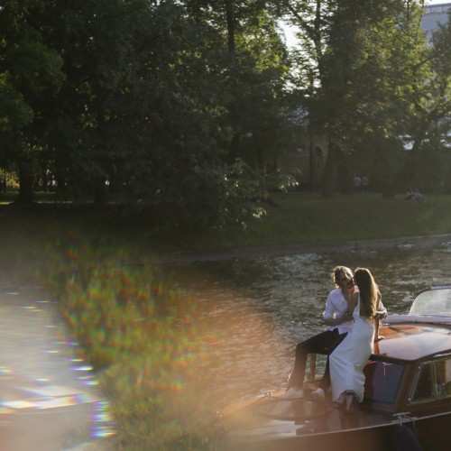 Романтическая фотосессия в объятиях Петербурга