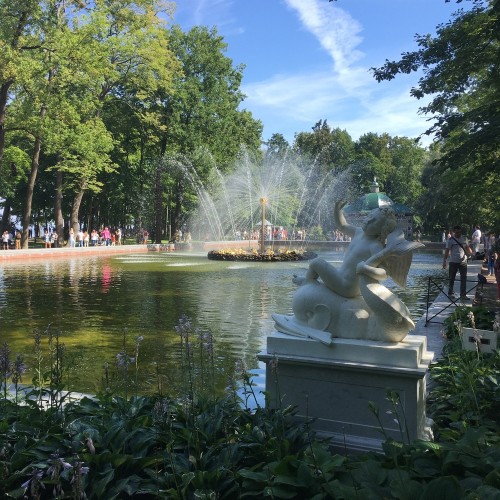 Петергоф. Триумфальный ансамбль Петра Великого