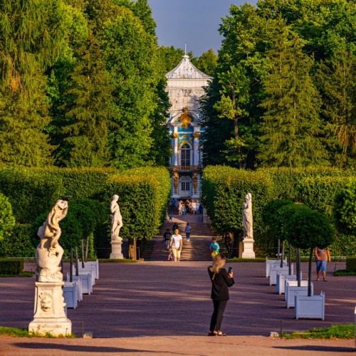 Екатерининский дворец, Царскосельский парк и Феодоровский собор