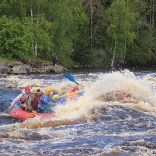Активные выходные в Карелии: Рускеала и сплав по Янисйоки