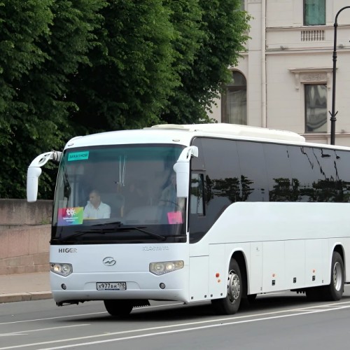 Санкт-Петербург из окна автобуса