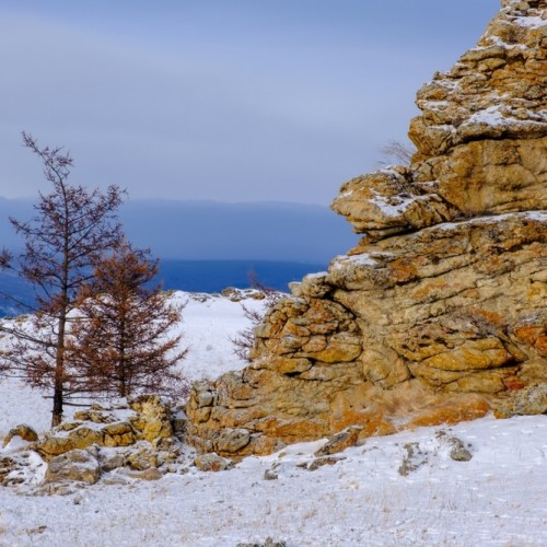 На застывший Байкал в мини-группе: Ольхон с севера на юг и Тажеранские степи