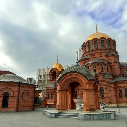 Прогулка по Красному проспекту Новосибирска