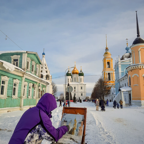 Весенняя Коломна — кремль и посад