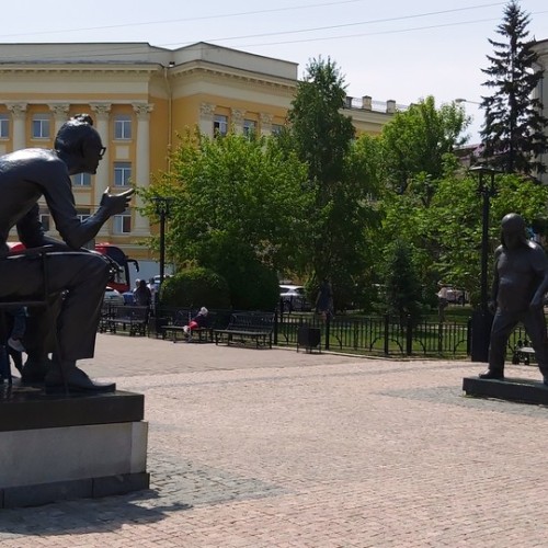 На самокатах — по улицам Иркутска