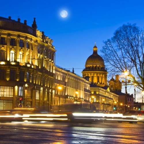 Автобусная экскурсия «Вечерний Петербург»