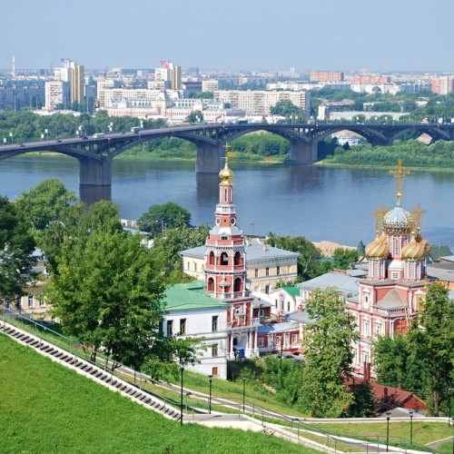 Купеческий Нижний Новгород на автобусе и пешком