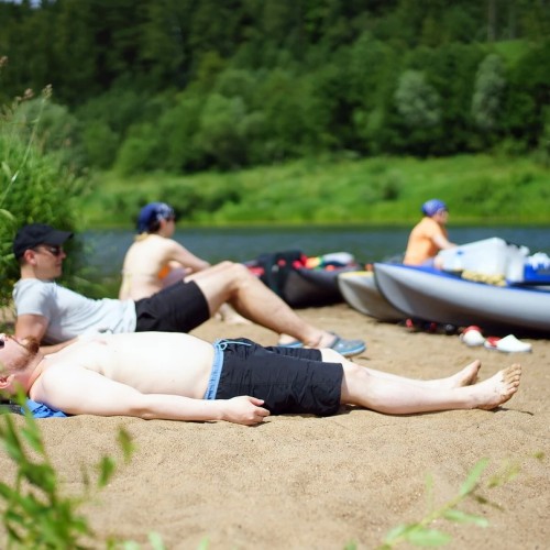 Экспресс-перезагрузка на реке Угре: сплав на байдарках