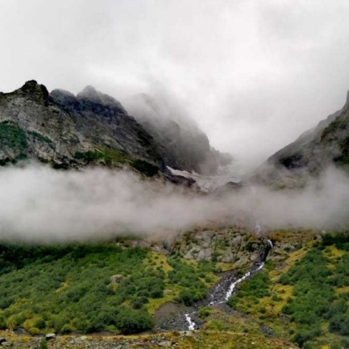 Треккинги на Домбае с проживанием в гостинице: Бадукские озёра, водопады и каньон Чёртова мельница