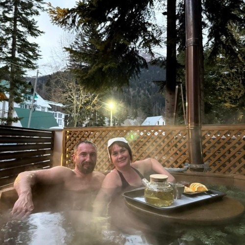 Зимний Домбай: осваиваем склоны Мусса-Ачитары, катаемся на квадроциклах и ловим форель