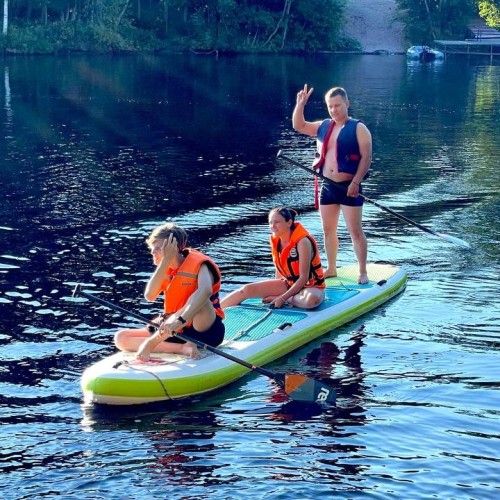 Перезагрузка в Приладожье с йогой, баней, сибирским чаном и сапами (всё включено)