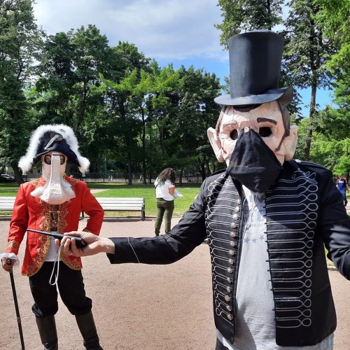 Групповая театрализованная прогулка по Петербургу с гоголевским Носом